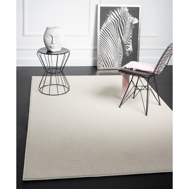 Alonso Solid Colour Area Rug, Rectangle 160 x 230cm