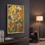«Singing Cowboy» par David Chestnutt, art mural en métal doré, 12 po x 16 po-362138408
