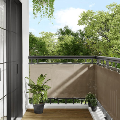Dakota Fields Balcony Screen 100% Polyester Oxford