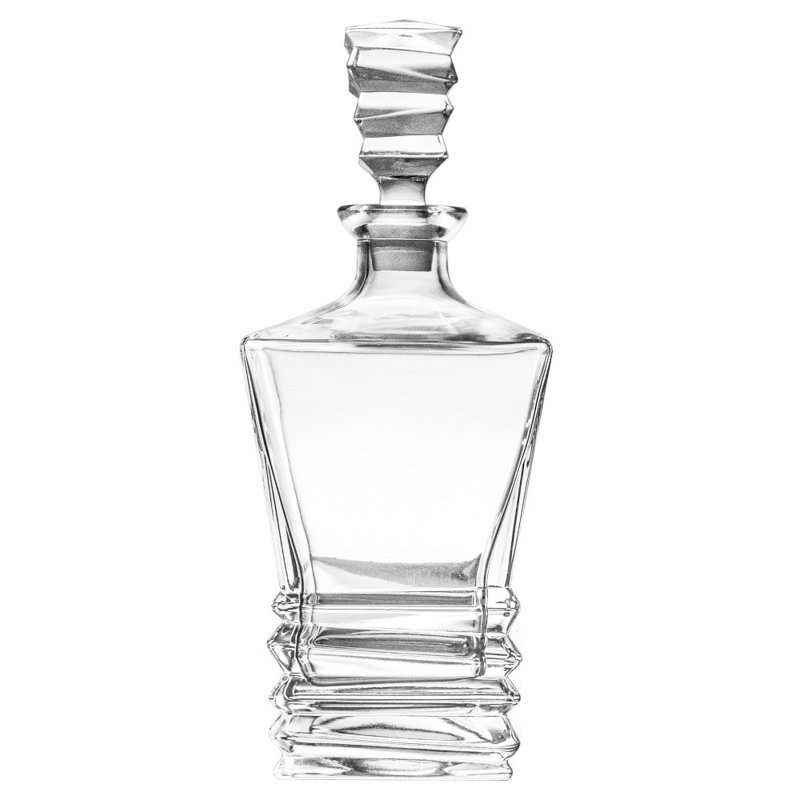 Chaning 40.57oz. Glass Whiskey Decanter