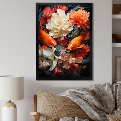 Millary " Asian Art Infinite Koi II "