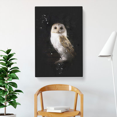 Barn Owl Vol.6 - Wrapped Canvas Print