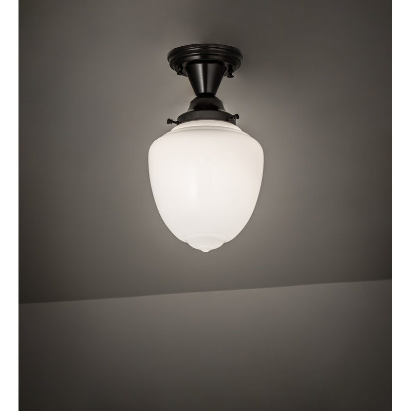 Schoolhouse & Early Electric 1 - Light Flush Mount