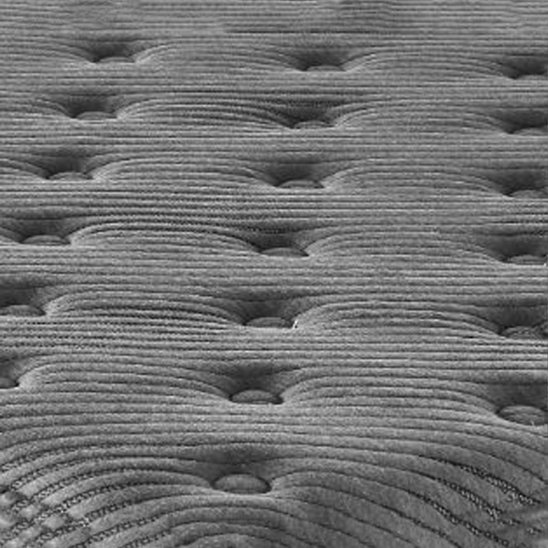 Matelas hybride matelassé Eurotop, moelleux, Lit simple