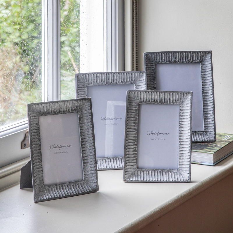 Vlad Matte Picture Frame, Grey Wash