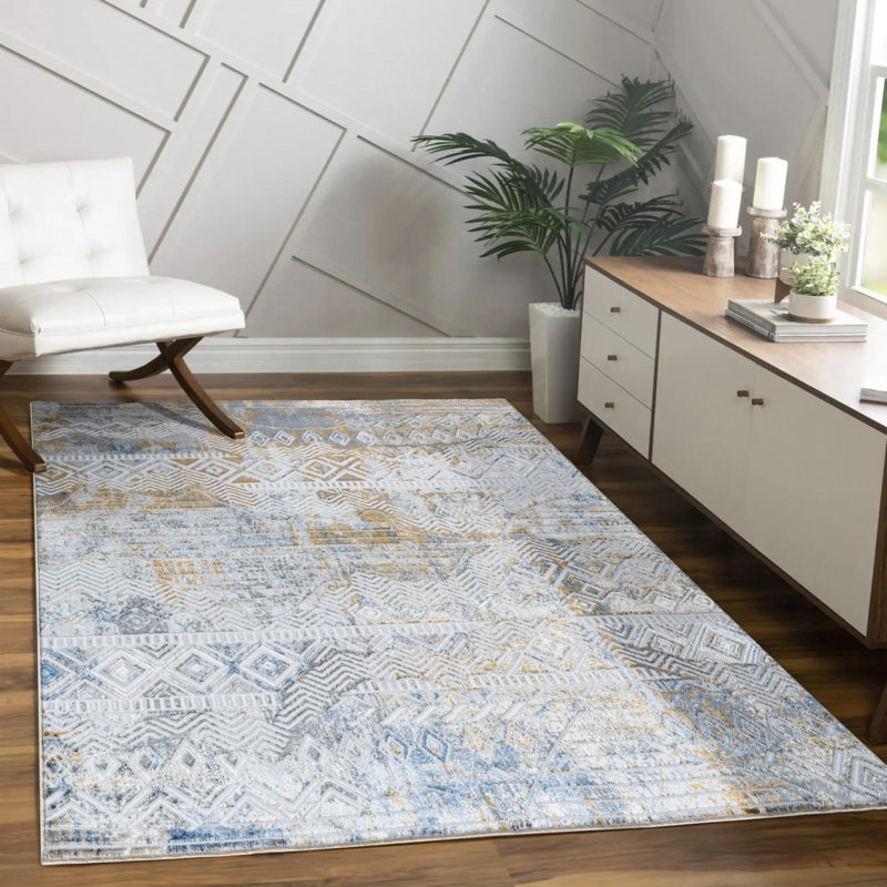 Legacy GC_CAM8006 Multi 5 Ft. 3 In. X 7 Ft. Area Rug, Rectangle 5'3" x 7'