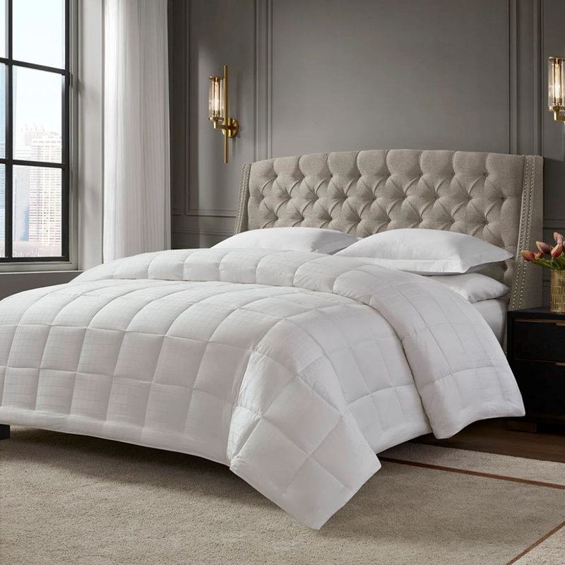 Couverture en coton 100% coton antimicrobien luxueux, Double/Grand