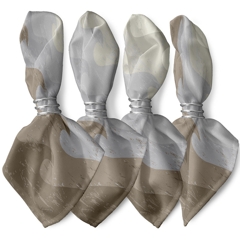 Leviner Deep Sea Napkins, Grey