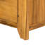 Table de chevet de 22 po de hauteur, 20,7 x 15,4 po, facile à glisser, compacte avec suffisamment d'espace intérieur, en bois massif et naturel et brun, caractéristique d'ouverture de 20,7 po x 15,4 po x 22 po de style champêtre français