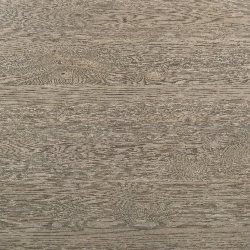 Table de salle à manger à hauteur de comptoir 5 pièces blanc antique / brun cendré, bois massif rustique avec lignes diagonales et chaises - Table