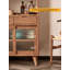 Armoire de rangement scandinave en bois massif