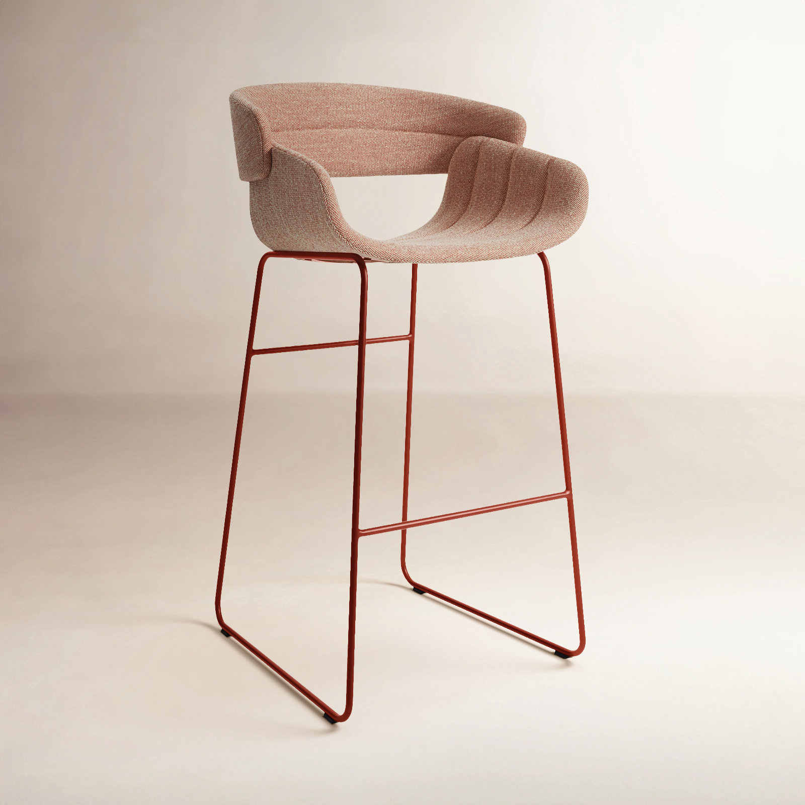 Racer 30" Bar Stool, Tait Tomato Crossweave, Bar Stool (30" Seat Height)