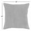 Housse et insert de coussin décoratif en coton Saskatia-544343223