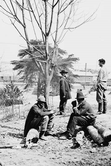 Scoutisme africain-reproduction de photo, H 66 po x l 44 po x P 1,5 po