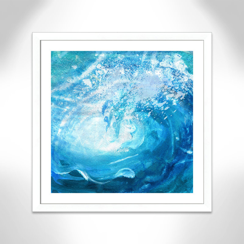 Batina «The Wave», impression encadrée