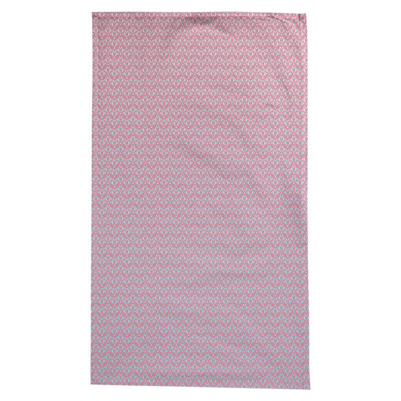 Nappe art déco Leffel, Rose et bleu ombragé