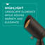 Projecteur d'appoint enfichable à basse tension bronze
