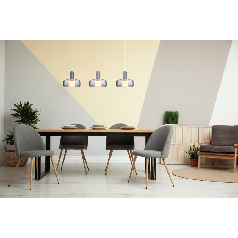 Dauji 1 - Light Silver LED Pendant