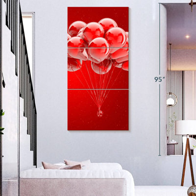 Shiny Red Balloons