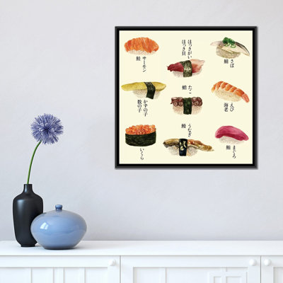 « sushi i », impression sur toile