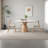 Modern Round Solid Wood Dining Table-1098933986