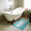 Tapis rectangulaire antidérapant pour salle de bain-122103221-42101513-42101507