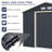 Gymax 9' X 8' Metal Traditional Storage Shed