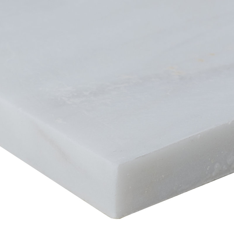 Marble Collection 6" x 3" Lightly Polished Natural Stone Field Tile in Contempo White