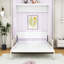 Lit escamotable en bois avec coussin-106445660-106445659