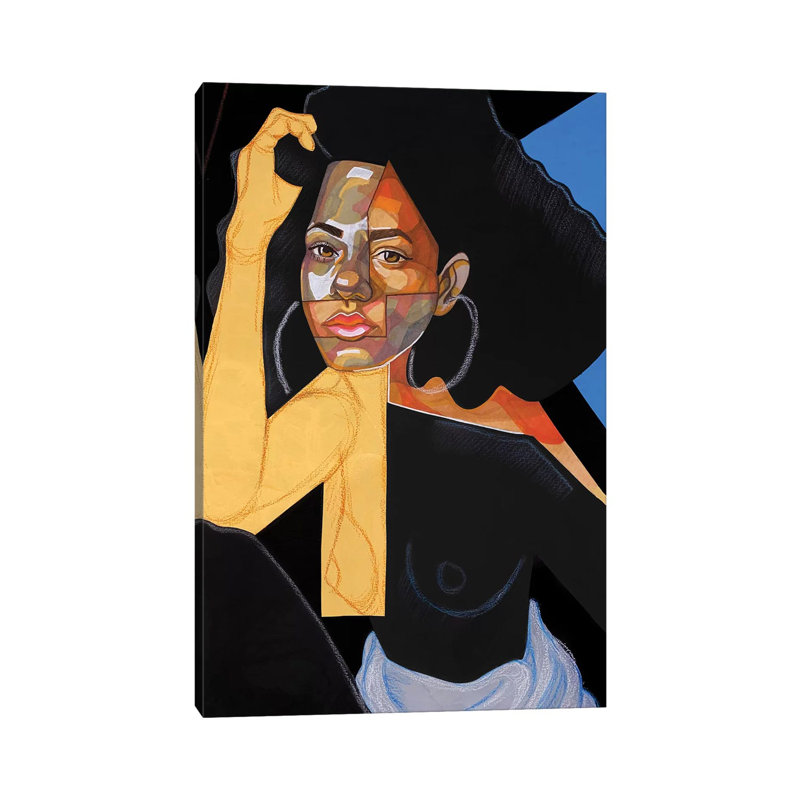 Black Picasso - Print on Canvas, Wrapped Canvas, 66.04 cm H x 45.72 cm W x 1.91 cm D