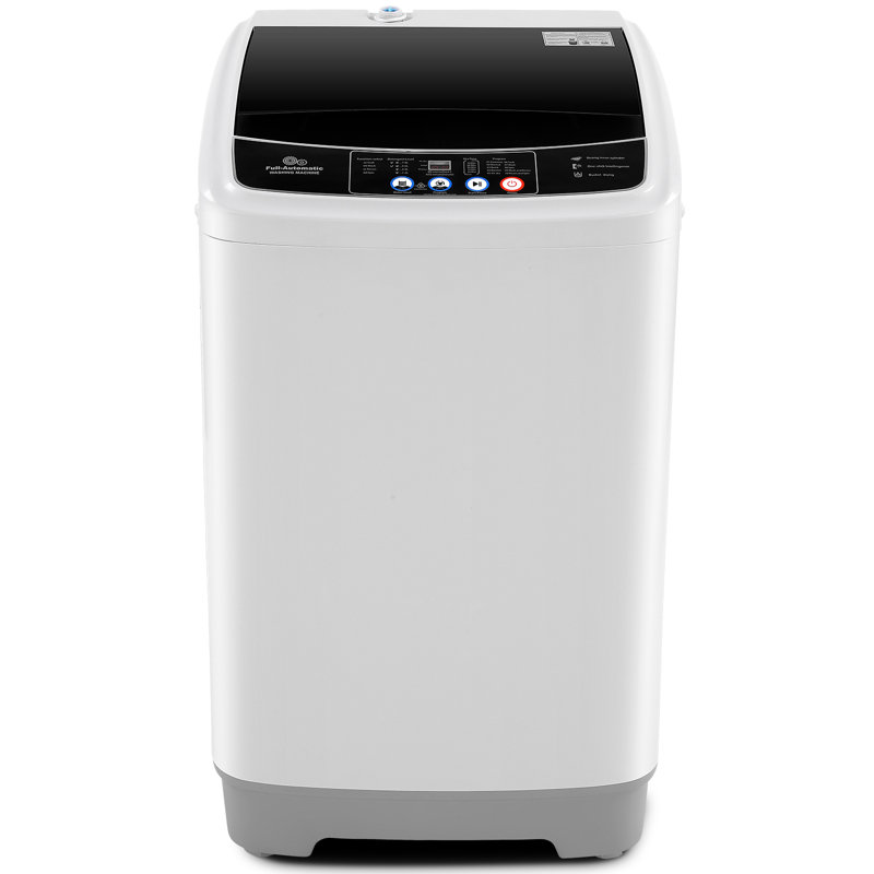 Homdox 2.1 cu. ft. High Efficiency Portable Automatic Washer with Drain Pump for Apartment, Home, Dorms, Rv