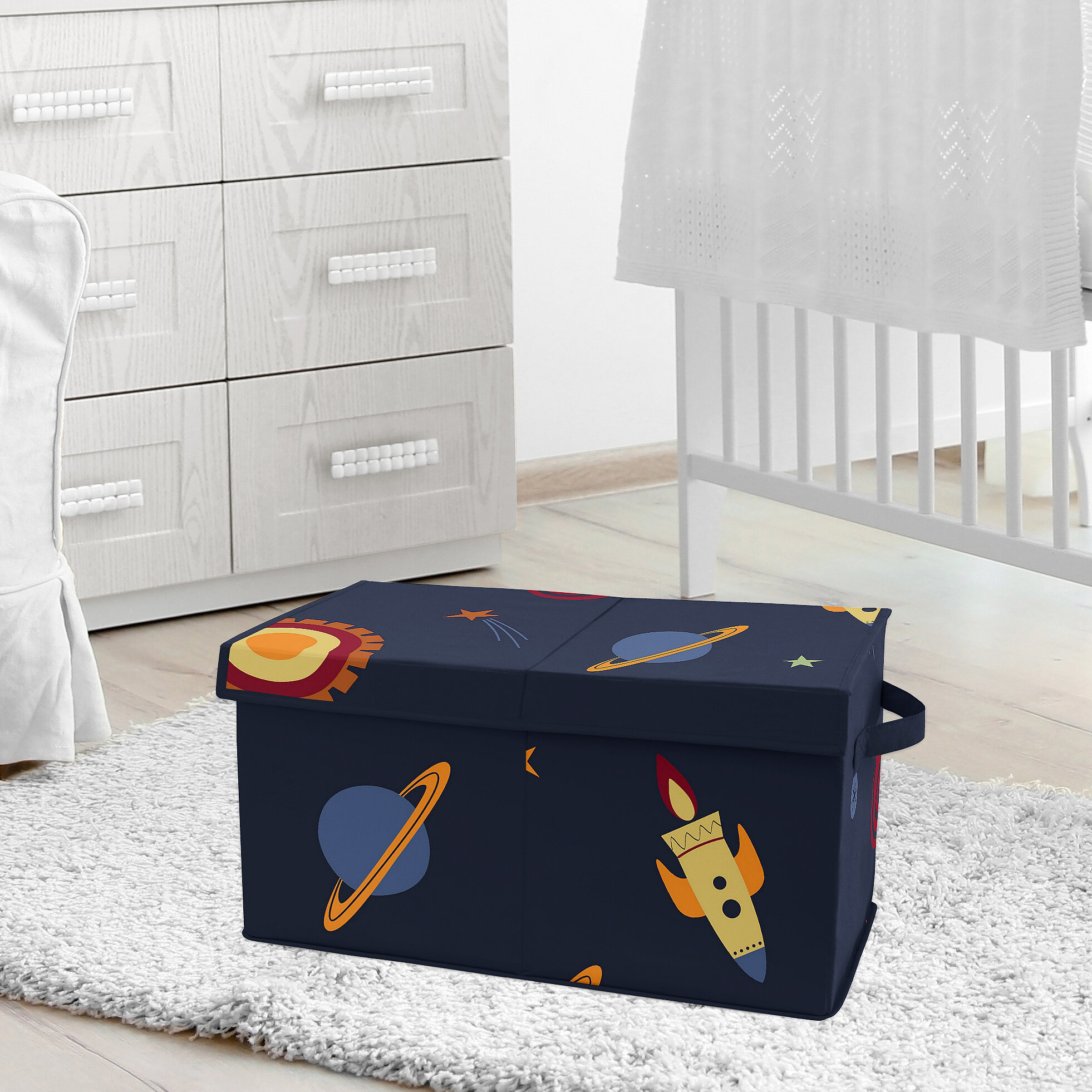 Sweet Jojo Designs Fabric Toy Box & Reviews