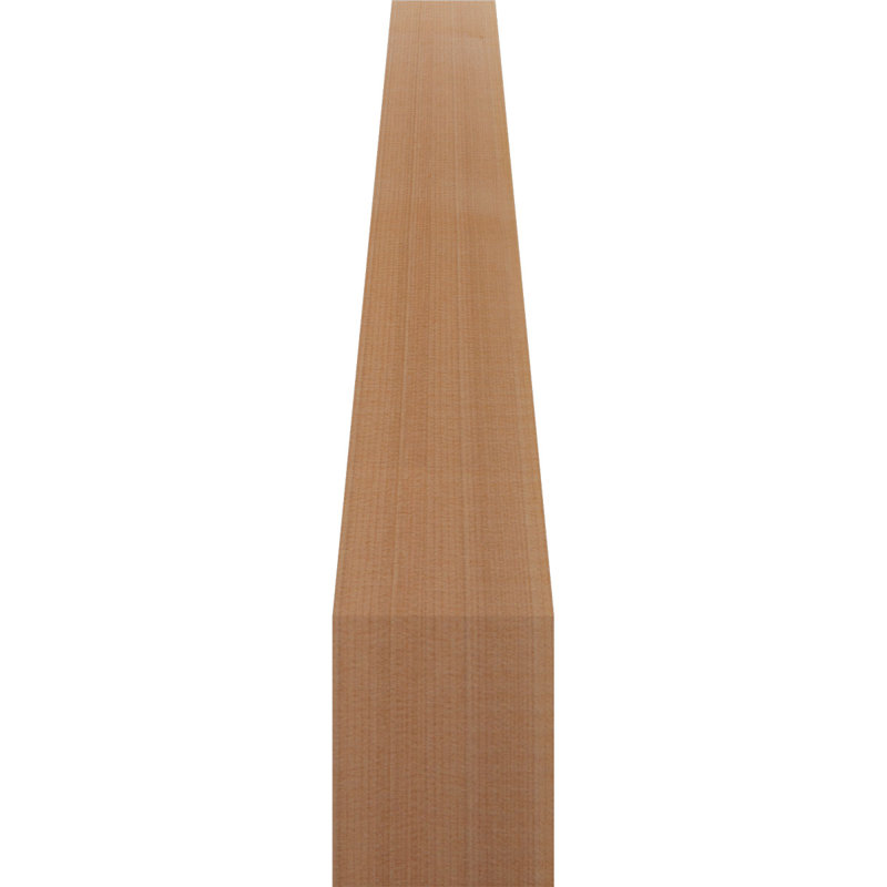 Attelle de genou traditionnelle, H 20 po x l 3,5 po x P 20 po, Cèdre rouge de l'Ouest (lisse)