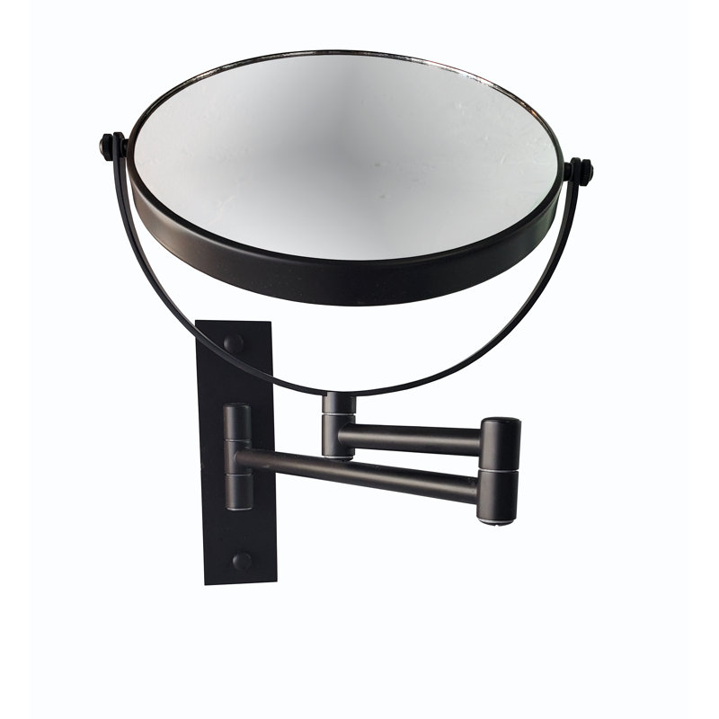 Brass Frame Round Mirror