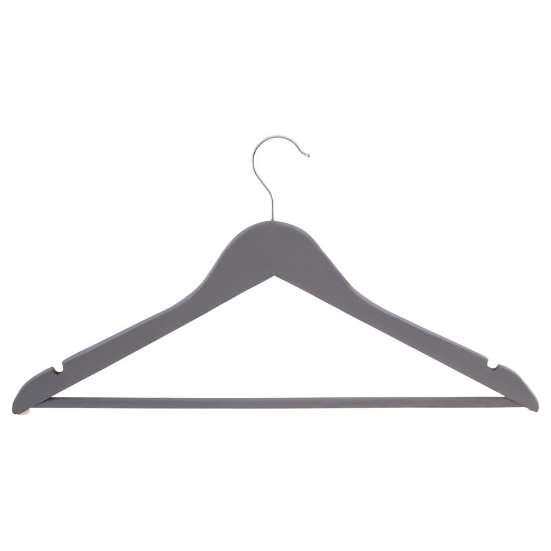Manufactured Wood Standard Hanger, Matte Grey