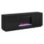 Raydan Rectangular TV Stand with 26" Crystal Fireplace for TV's up to 75"-1300617604