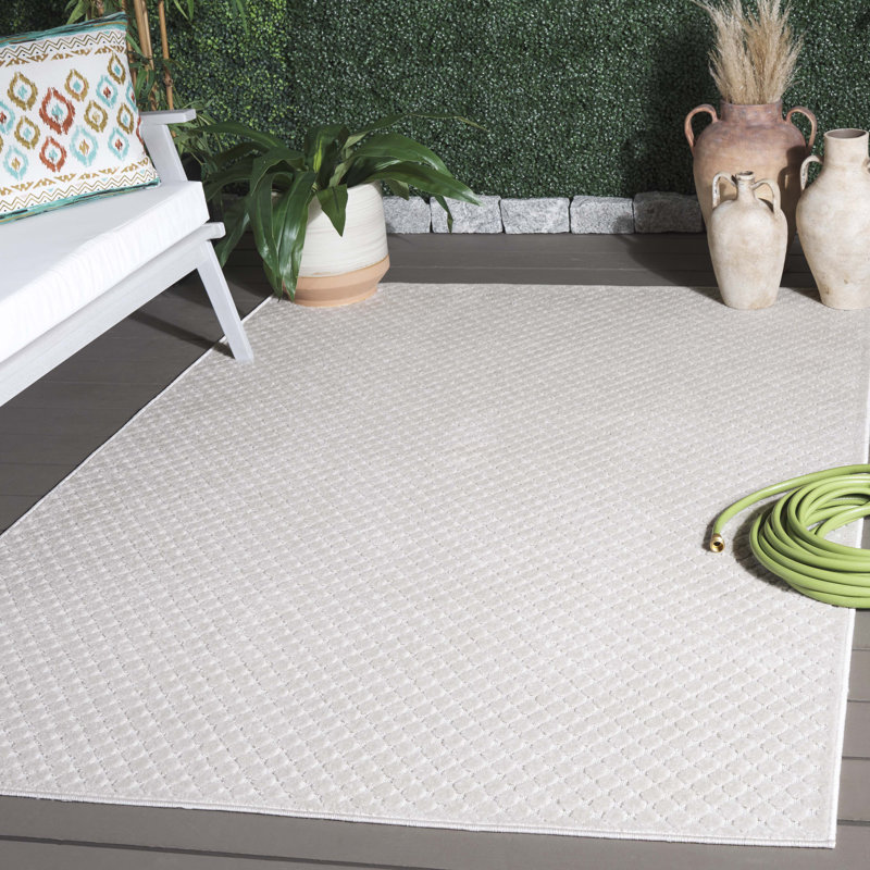 Keyon Performance Geometric Rug, Rectangle 5'2" x 7'6"