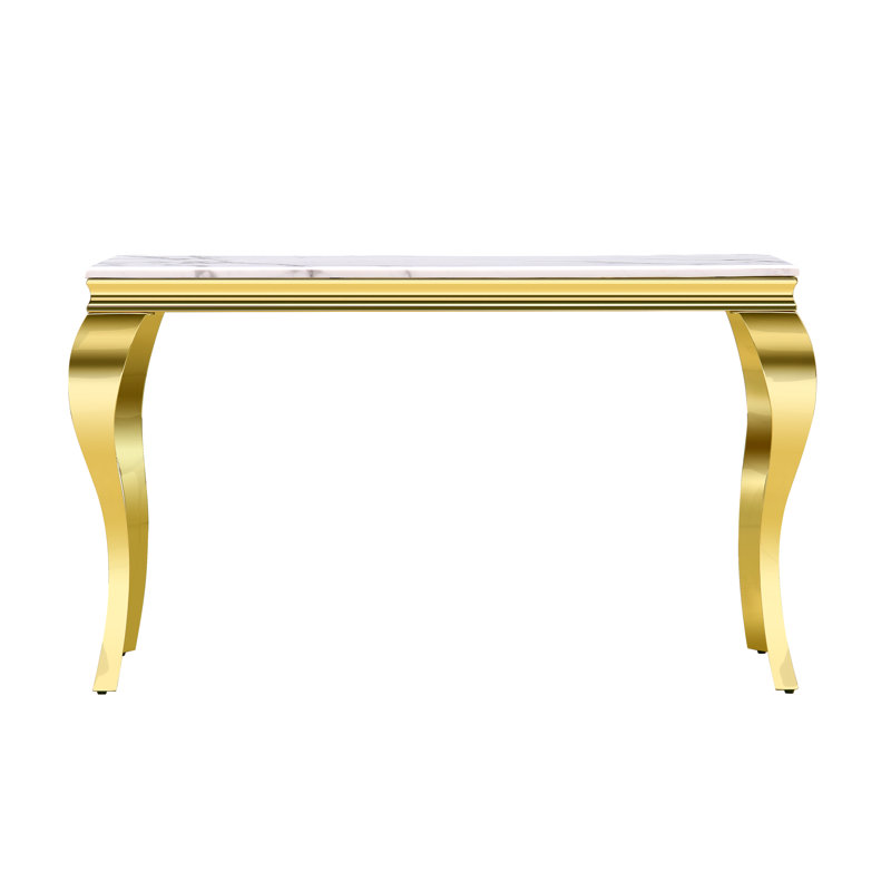 Fulmore 30'' Console Table, Black, Silver