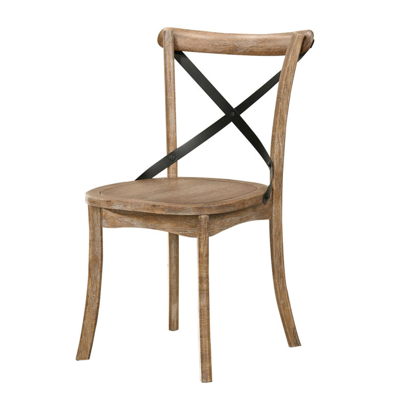 Chaise d'appoint Catrina, Brun/noir