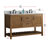 Radstock 54 " W Freestanding Standard Free Standing 2 Double Vanity Bathroom Vanity With Top-1021730484