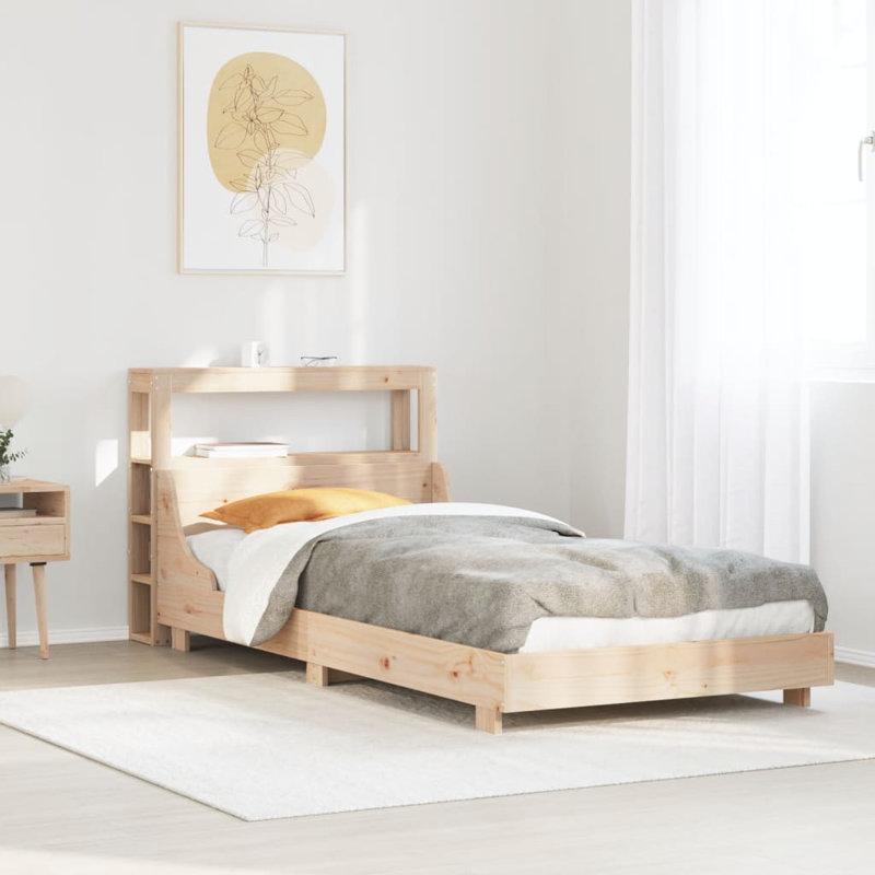 Columbus Bed, Brown, 90cm x 190cm