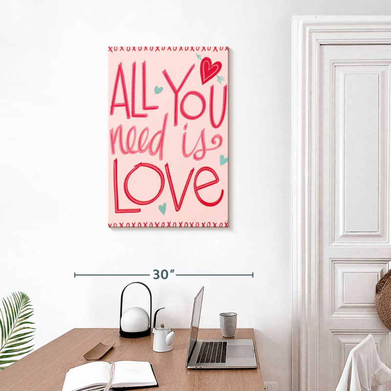 Tergel Love Is Kind - rose III, H 30 po x l 20 po