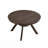 47.24'' Round Dining Table 4-6 Person Rubber Wood Trestle Pedestal Base-297928049