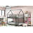 Low Bunk Bed, House Bed With Ladder