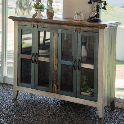 Dodge Lupita 4 Glass Door Sideboard