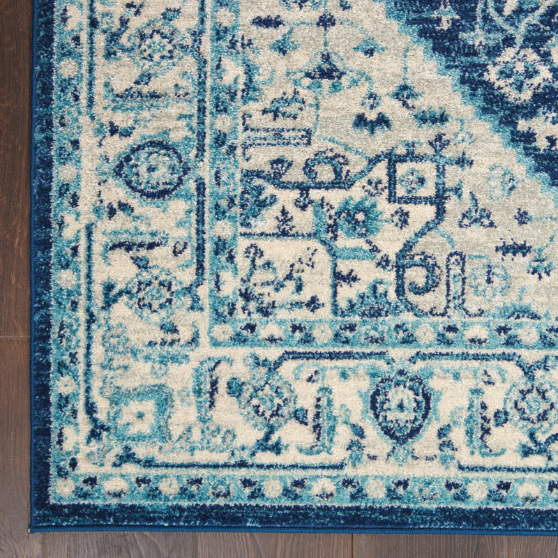 Tapis ivoire moderne Deedra, Rectangle 4 pi x 6 pi