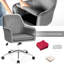 Chaise de travail en velours Trouville-1838053344
