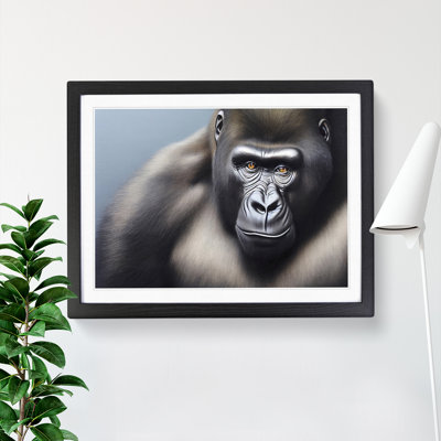 XH1022-8895X The Blessed Gorilla - Single Picture Frame Print