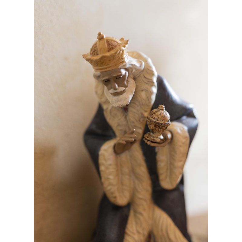 Figurine melchior, Bleu