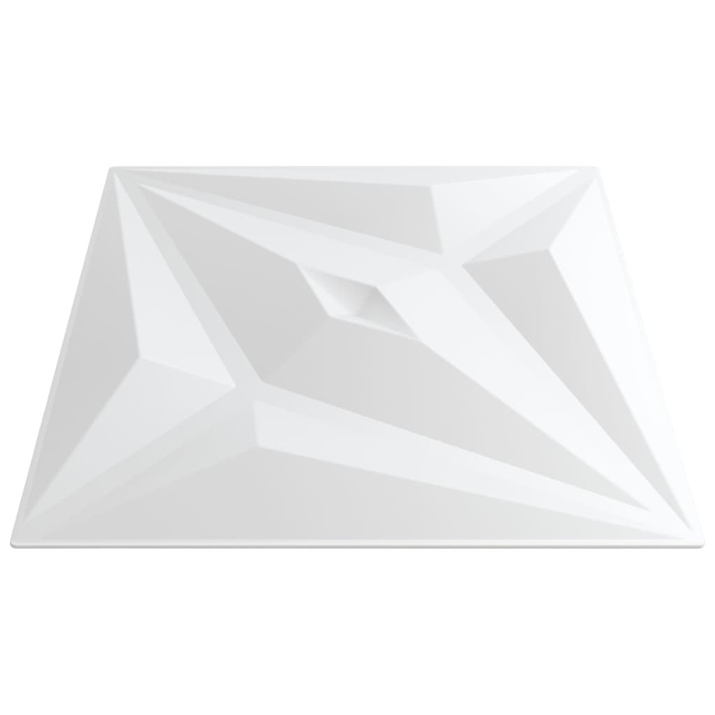 vidaXL 50 cm x 50 cm 3D Wall Panel (48-pack) | Wayfair.co.uk